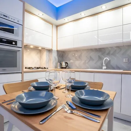 Appartamento New Vip Blue Warszawa+parking Wola Mrokowska