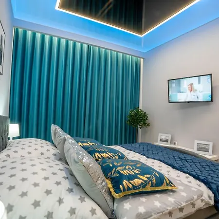 Apartment New Vip Blue Warszawa+parking Wola Mrokowska