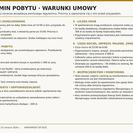 Apartament New Vip Blue Warszawa+parking *
